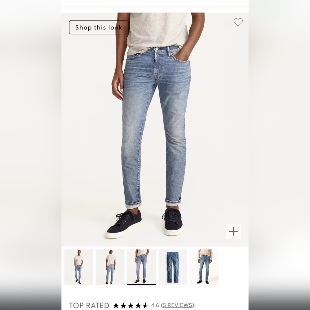 Men's J. Crew 250 Skinny Jeans